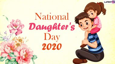 Happy Daughters Day 2020 Greetings: WhatsApp Stickers, Facebook Wishes, GIF Images, Instagram Stories, Messages And SMS to Send to Your 'Little Girls'