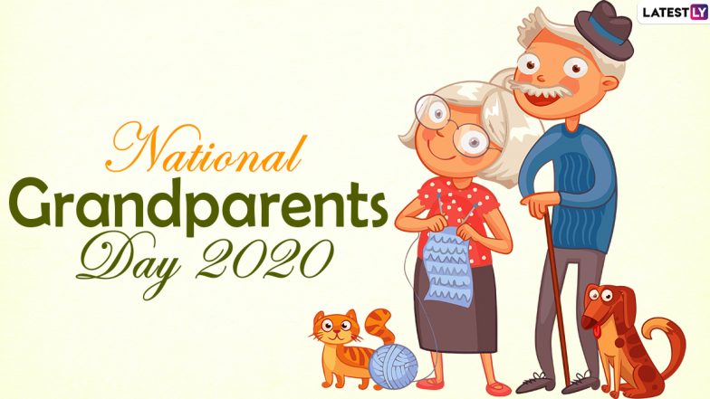 National Grandparents Day 2020 HD Images & Wallpapers For Free Download Online: WhatsApp Stickers, GIF Messages, Facebook Greetings, Wishes & SMS to Honour Your Grandfathers and Grandmothers