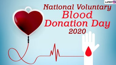 National Voluntary Blood Donation Day 2020 Date And Significance: History And Objectives of Day That Highlights The Importance of Safe Blood Transfusion