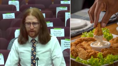 Nebraska Man Wants 'Boneless Chicken Wings' to be Renamed, Makes Passionate Speech at American Council Meeting (Watch Video)
