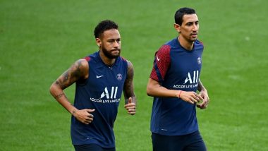 Neymar Banned for Two Games; Angel di Maria Handed Four-Match Suspension for Spitting on Opponent During PSG vs Marseille Ligue 1 Clash