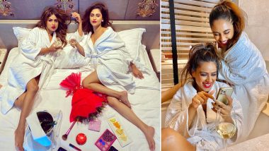 Nia Sharma and Krystle D'Souza Hot Photoshoot in Bathrobes Is Making Us Sweat Buckets, Check Out Sexy Pics