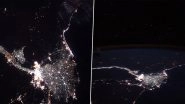 Nile River Valley at Night Looks Stunning From Space! See Pictures of &lsquo;The Father of African Rivers&rsquo;