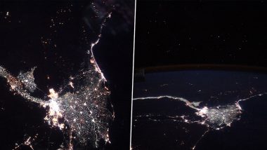 Nile River Valley at Night Looks Stunning From Space! See Pictures of ‘The Father of African Rivers’