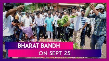 Bharat Bandh On September 25: Agitated Farmer Groups Call For Nationwide Shutdown Against The Agriculture Reform Bills