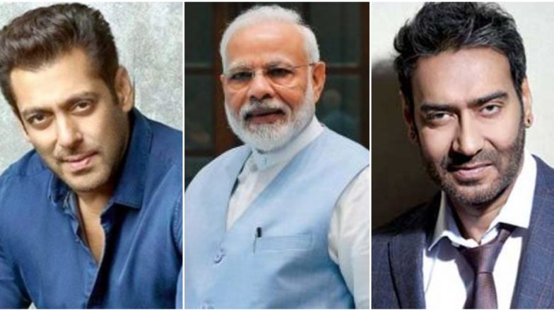 PM Narendra Modi 70th Birthday: Salman Khan, Ajay Devgn Send Warm Wishes to the Indian Prime Minister (View Tweets)