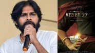 PSPK27: Power Star Pawan Kalyan Teams Up With Director Krish Jagarlamudi for His Next (View Poster)