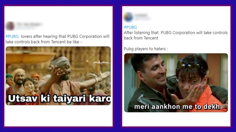 PUBG Mobile May Return? Players Rejoice With Funny Memes and Jokes After South Korean PUBG Corporation Takes Control of India Franchise From China's Tencent Games
