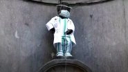 Belgium's Famous 'Peeing Little Boy' Statue Honours Medical Workers, Manneken-Pis Gets a Makeover With Doctor's Attire and Facemask Amid Coronavirus Pandemic (Watch Video)