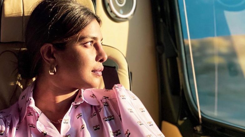 Priyanka Chopra Jonas Is Feminine Chic in a Pretty Pink Puff Sleeved Shirt!