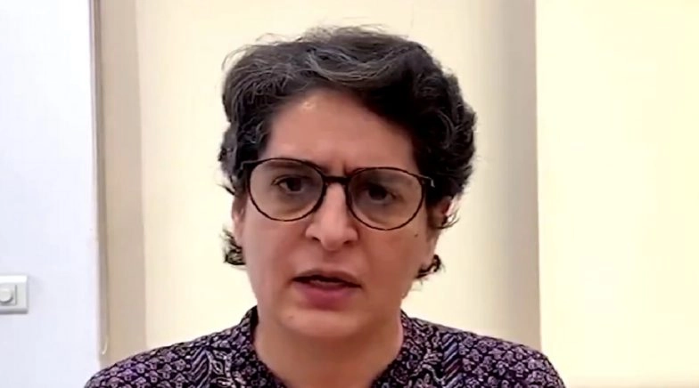 Fail To Understand Reason for Holding Class 12 Exam: Priyanka Gandhi