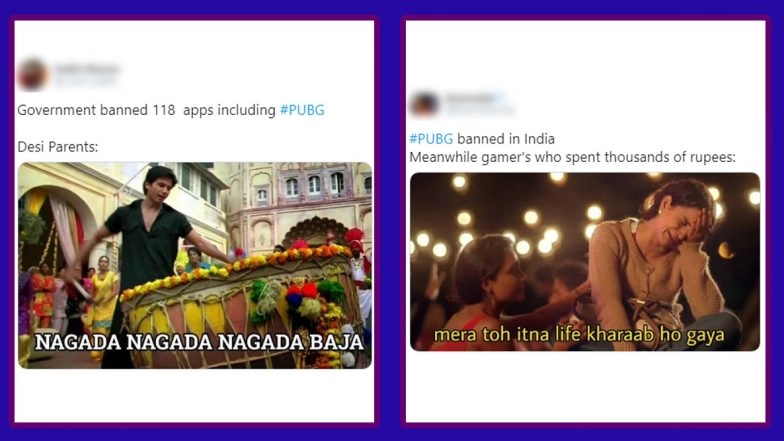 PUBG Ban Funny Memes and Jokes Trend Online After Indian Govt Bans 118 Chinese Apps: Twitterati Express Happiness of Parents and Sadness of Gamers Using Funniest Meme Reactions