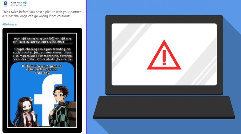 Couple Challenge Pictures on Facebook Can be Misused For Revenge Porn