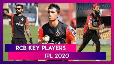 Virat Kohli, AB de Villiers, Navdeep Saini and Other Key Players for Team RCB in IPL 2020