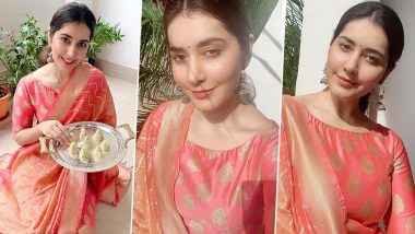 Raashi Khanna Is Festive Chic in Pink Reassuring Us Why There Is Elegance in Simplicity!