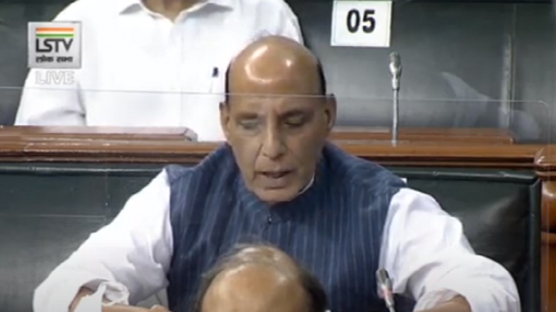Rajnath Singh Issues Statement on India-China Face-Off in Parliament, Says 'Border Issue Unresolved, No Mutually Acceptable Solution Reached' (Read Full Text)