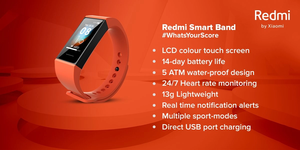 Redmi Smart Band Launched in India
