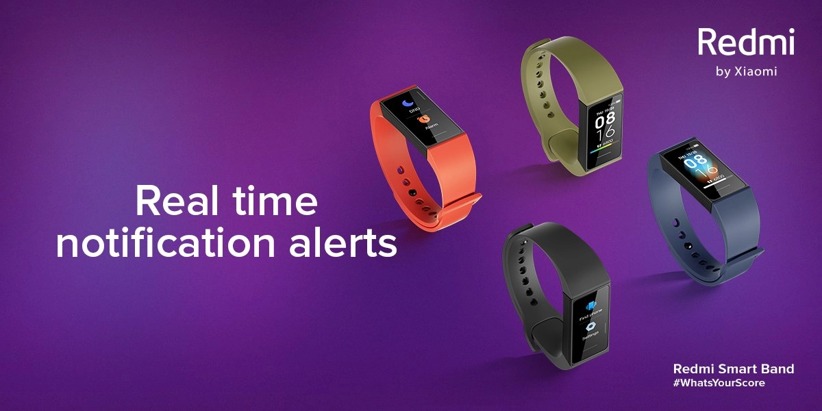 Redmi Smart Band With HeartRate Monitoring Feature Launched in India