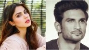 State Human Rights Commission Announces Its Order On Rhea Chakraborty's Mortuary Visit After Sushant Singh Rajput's Death, States 'No Breach On Part of Hospital Or Police