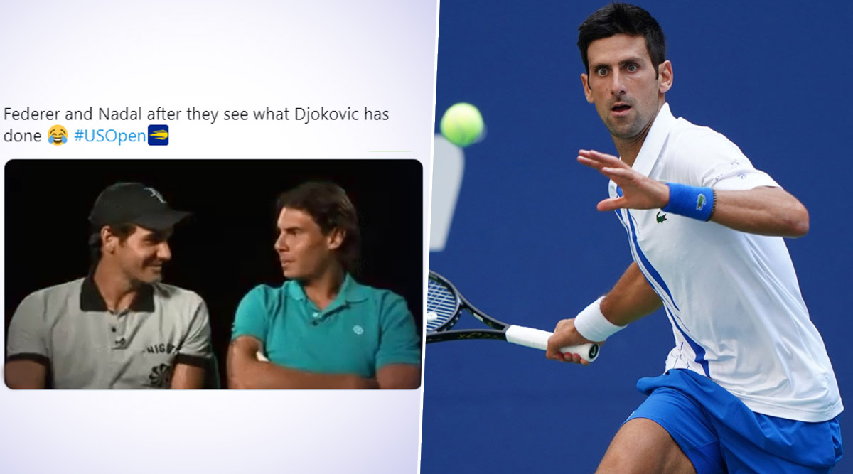 Roger Federer-Rafael Nadal Funny Memes Go Viral as Novak Djokovic Gets  Disqualified From US Open 2020 for Hitting Lineswoman (See Reactions) | 🎾  LatestLY