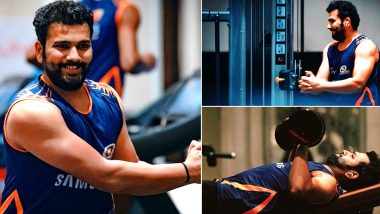 IPL 2020 Player Update: Mumbai Indians Captain Rohit Sharma Gives Fans Major Gym Tip With Wonderful Caption (View Post)