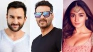 From Saif Ali Khan in Adipurush to Ajay Devgn, Alia Bhatt in RRR: Looking at Bollywood Actors Who Will Be Seen in Regional Releases!