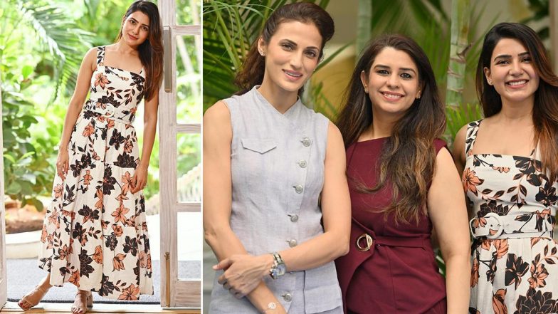 For Samantha Akkineni, Happiness Is Wearing Florals and Flashing That Radiant Smile!