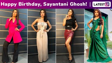 Sayantani Ghosh Birthday Special: Elegant, Edgy and Ultra-Glam, 10 Pics That Prove Her Versatile Taste in Fashion!