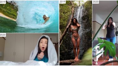 Travel Blogger Sharon Waugh From South Africa Recreates Holiday Photos At Home With Hilarious Lockdown Version That Will Leave You in Splits