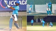 IPL 2020 Players&rsquo; Update: Delhi Capitals Opener Shikhar Dhawan Gets Back in Rhythm With Staggering Shots (Watch Video)
