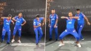 Ahead of IPL 2020, Delhi Capitals Opener Shikhar Dhawan Teaches Bhangra to Teammates Ajinkya Rahane and R Ashwin (Watch Video)