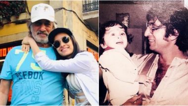 Shakti Kapoor Birthday: Shraddha and Siddhanth Kapoor Share Adorable Posts Wishing Their 'Bapu'! (View Pics)