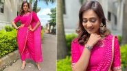 Shweta Tiwari Turns Up the Heat in Fuschia Pink Pant Style Saree in Latest Instagram Pics