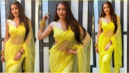 Naagin 5: Surbhi Chandna As Bani Flaunts Her Hot Navel in Sheer Yellow Saree, Check Out Her Sexy Pics
