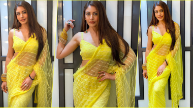 Naagin 5: Surbhi Chandna As Bani Flaunts Her Hot Navel in Sheer Yellow Saree, Check Out Her Sexy Pics