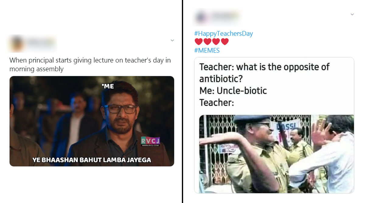 Teachers's Day Funny Memes and Jokes Will Remind You Of Your School and  College Days With Happy Tears | 👍 LatestLY