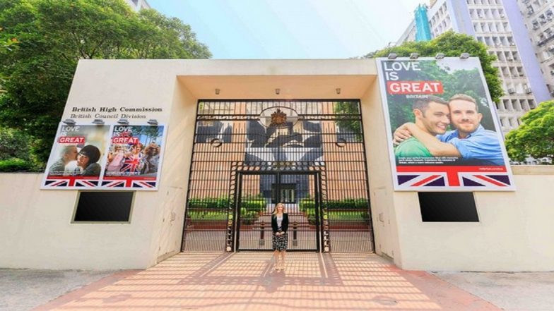 Second Anniversary of Section 377 Repeal: British High Commission in India Flies Rainbow Flag to Show Solidarity Towards LGBTQ Community