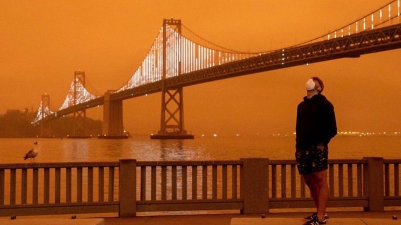 California Wildfires: Smoke Turns Skies Orange, Barack Obama Says 'Protecting Our Planet is on the Ballot, Vote like Your Life Depends on It'; View Pics