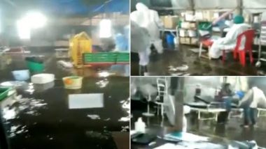 Mumbai Rains: COVID-19 Dedicated Nair Hospital Flooded Due to Heavy Overnight Downpour in City, Watch Video