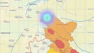 Earthquake in Jammu & Kashmir: Quake of Magnitude 3.7 Hits 281 Km North of Gulmarg