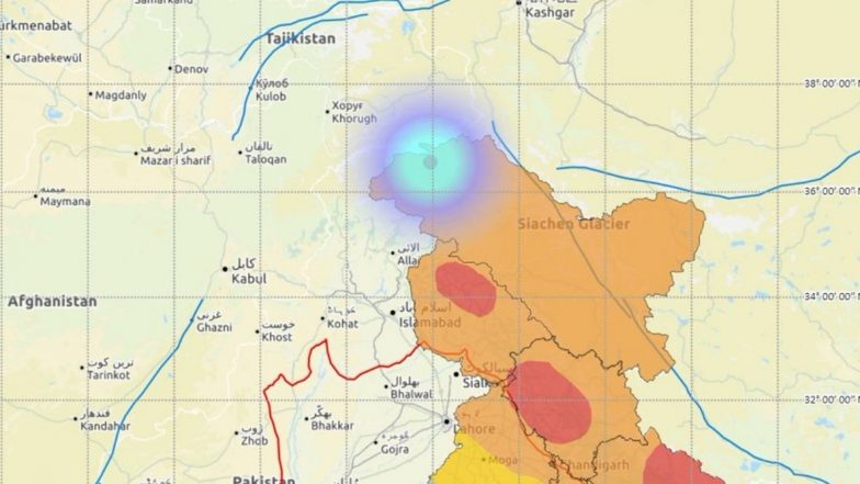 Earthquake in Jammu & Kashmir: Quake of Magnitude 3.7 Hits 281 Km North of Gulmarg