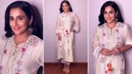 Vidya Balan Wearing a Chidiya Tunic With Tassels Is All Love!
