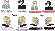 SRH vs RCB Meme Comparing Girls and Boys Discussing The IPL 2020 Game Gets a Befitting Reply From a Girl Calling Out The Stereotyping; Netizens Are Impressed