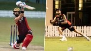 Virat Kohli Focussed to Lead Royal Challengers Bangalore to IPL 2020 Title Win, RCB Skipper Shares Pictures of Him Training
