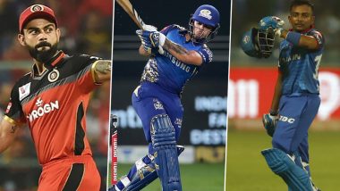 List of Batsmen in IPL Out on 99: From Ishan Kishan to Virat Kohli, Unlucky Cricketers Who Missed Century By a Run in Indian Premier League!