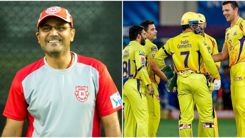 Virender Sehwag Trolls CSK After Their 44-Run Loss to Delhi Capitals in IPL 2020, Asks Chennai Super Kings Batsmen to ‘Drink Glucose’ Before Next Game