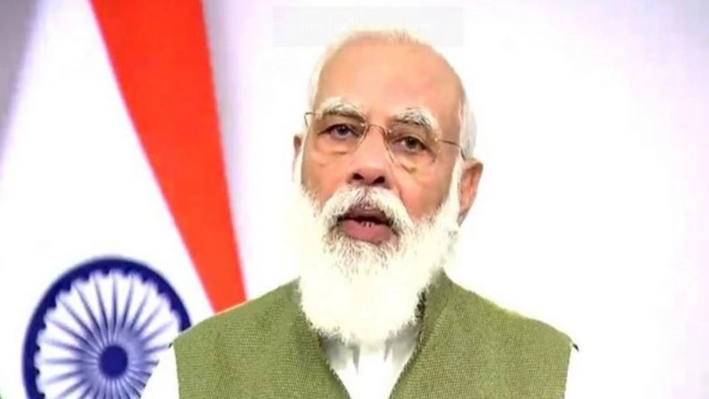 PM Narendra Modi Urges Maharashtra Residents to Follow Health Norms Amid COVID-19 Pandemic, Says 'Jab Tak Davai Nahi, Tab Tak Dheelai Nahi'