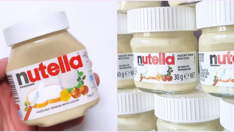 White Chocolate Nutella Photo Has Everyone Craving For it; Here's How You Can Make Your Own At Home Easily (Watch Recipe Video)
