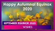 September Equinox 2020 Wishes: Happy Autumnal Equinox Quotes & Images to Welcome First Day of Fall