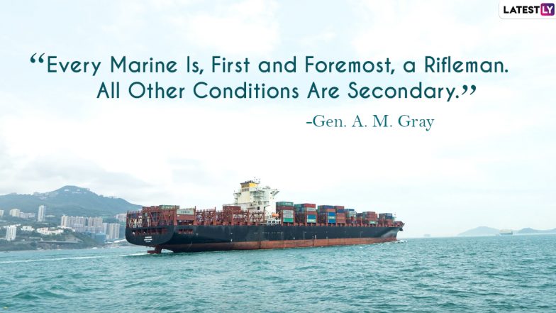 World Maritime Day 2020 Quotes: Interesting Thoughts About the Challenges And Victories of Sailors